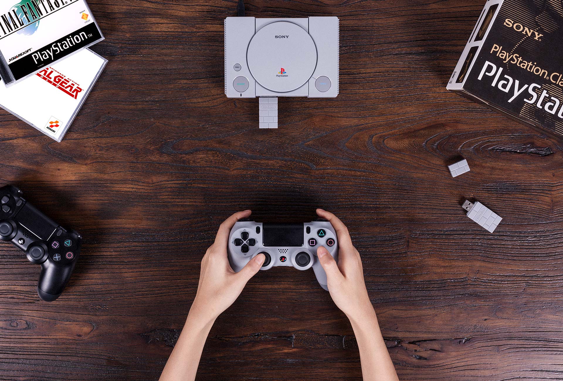 beu variabel zoom USB Wireless Adapter for PS classic edition | 8BitDo