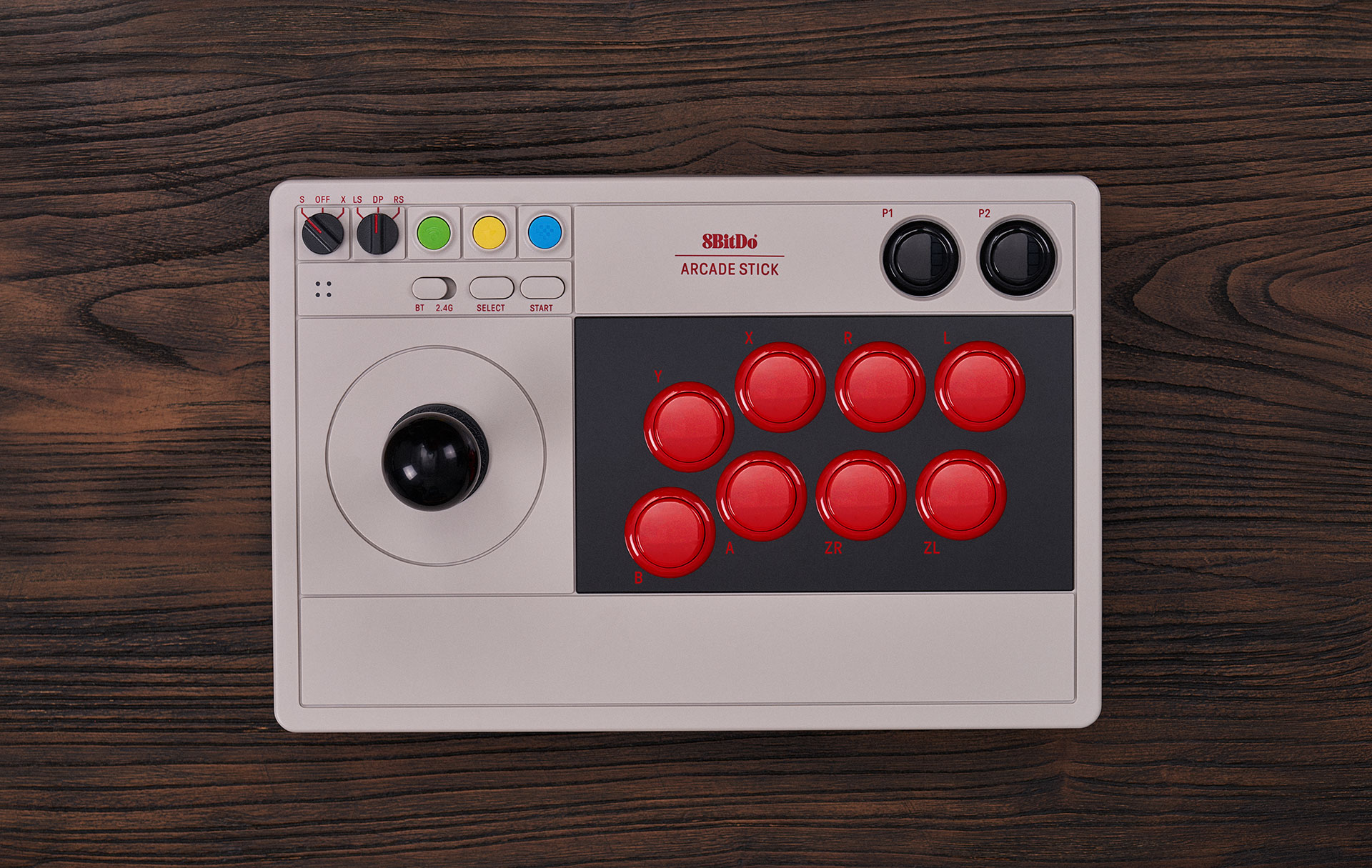 Portable Arcade Fight Stick, Arcade Fighting Stick Fighter USB Joystick  Stick Buttons Controller for Switch/PC/PS3