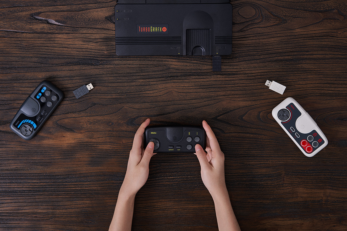 Amazon.com: 8Bitdo PCE 2.4G Wireless Gamepad for PC Engine