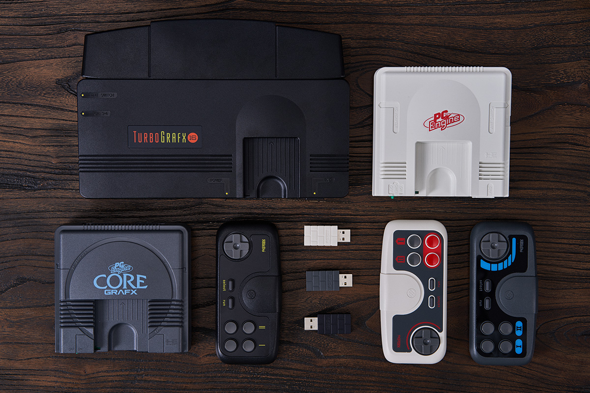  8Bitdo PCE Core 2.4G Wireless Gamepad for PC Engine