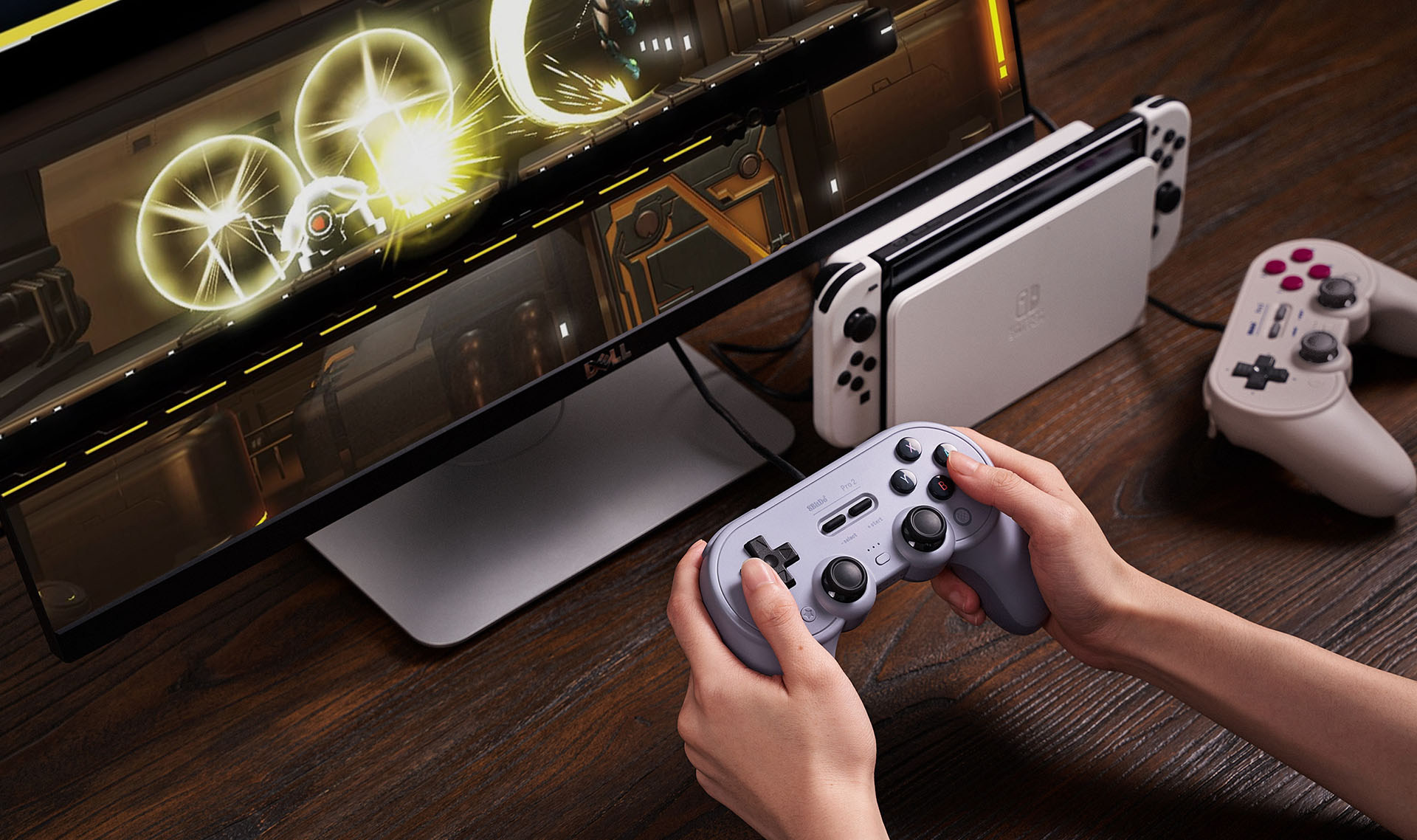 The best gaming controller for most systems: The 8BitDo Pro 2