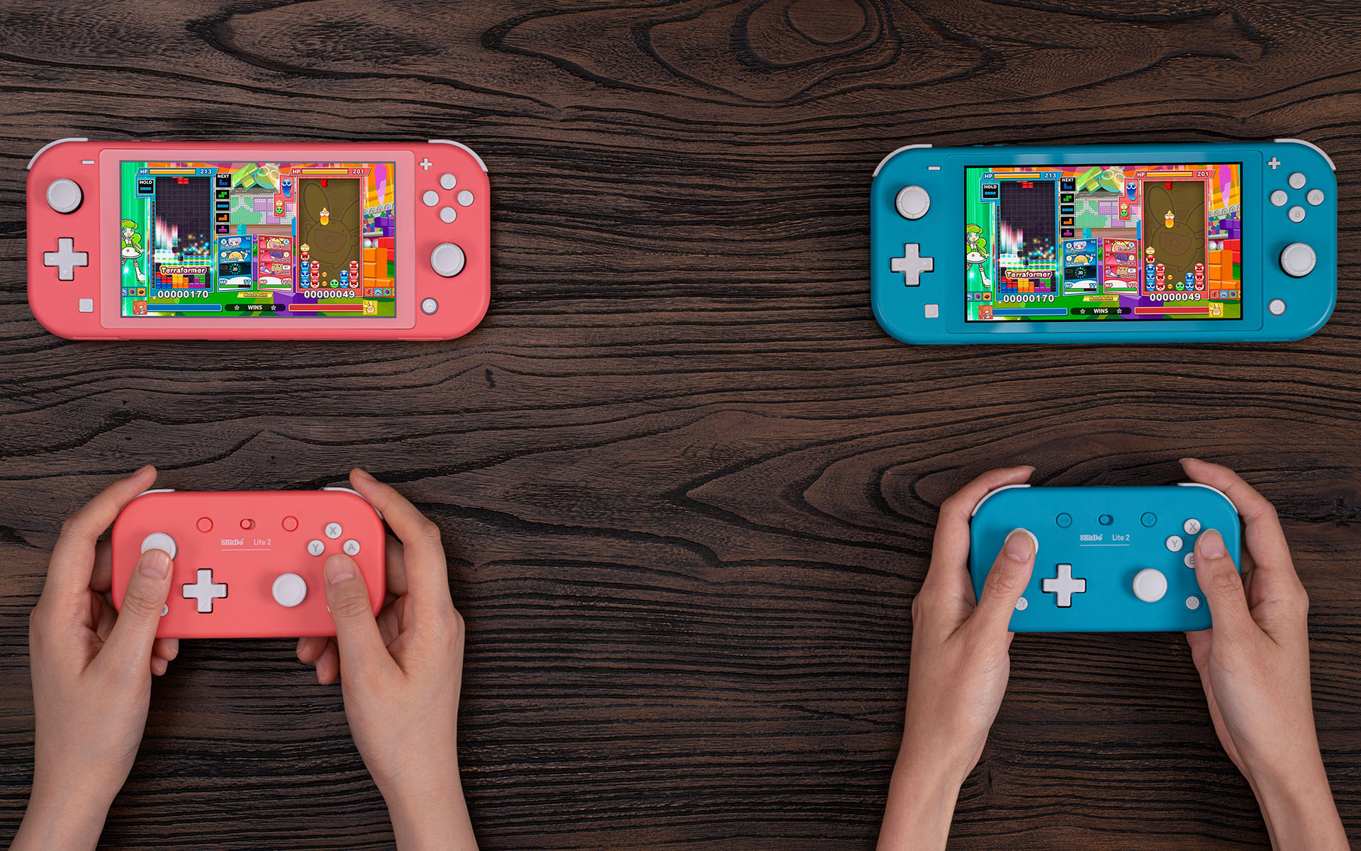 8BitDo Lite 2 Bluetooth Gamepad for Switch, Switch Lite, Android and  Raspberry Pi (Turquoise) 