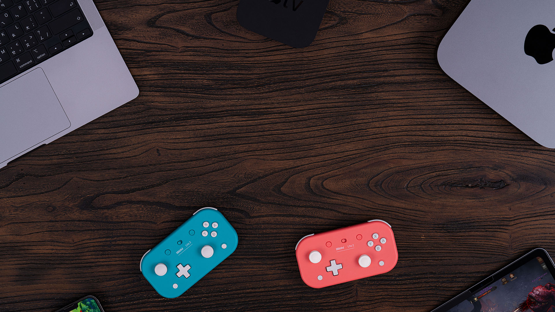 8BitDo Lite Turquoise Manette Bluetooth pour Switch Lite, Switch et Windows  - Nintendo