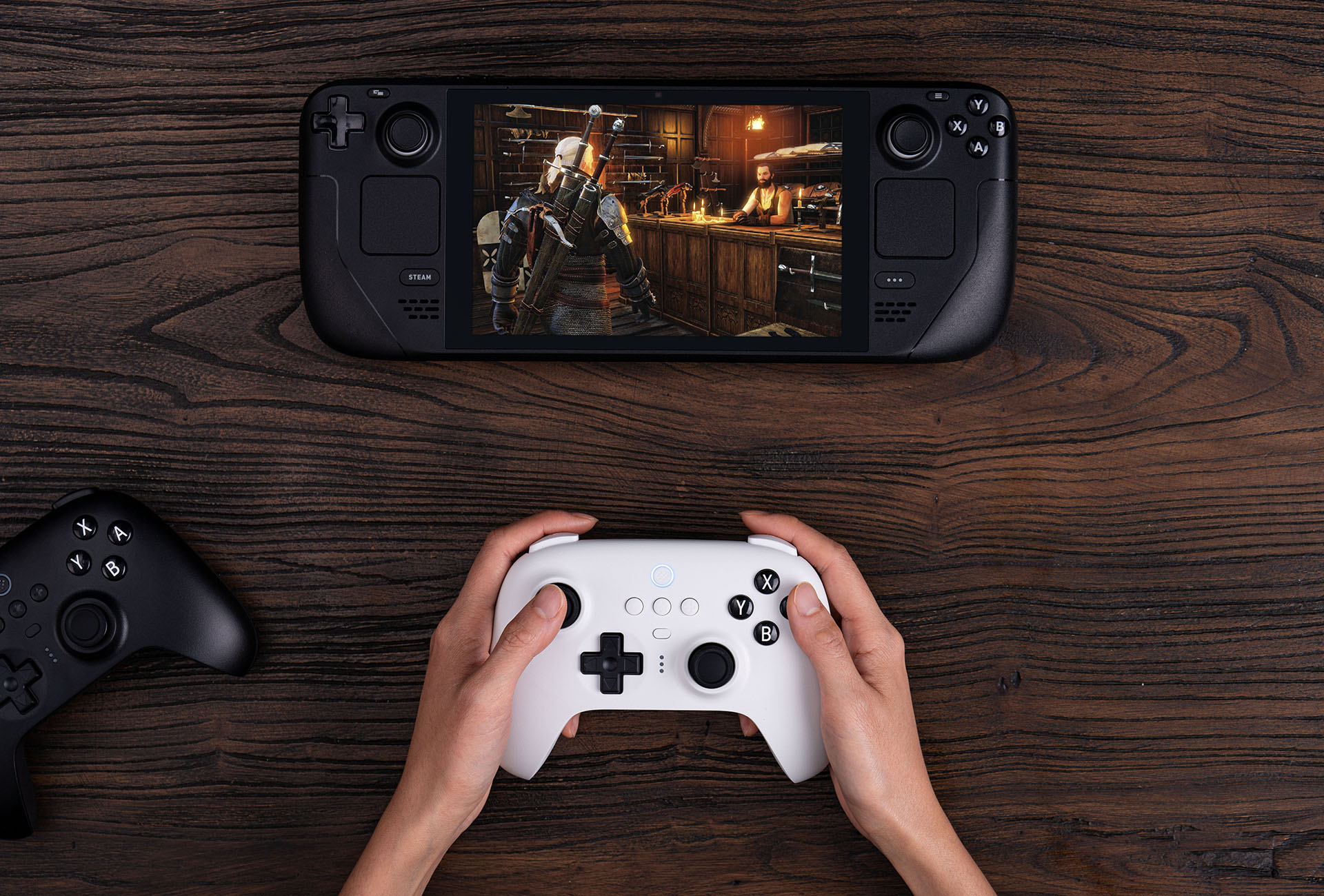 Controlador con cable 8BitDo Ultimate para Xbox - WhatGeek