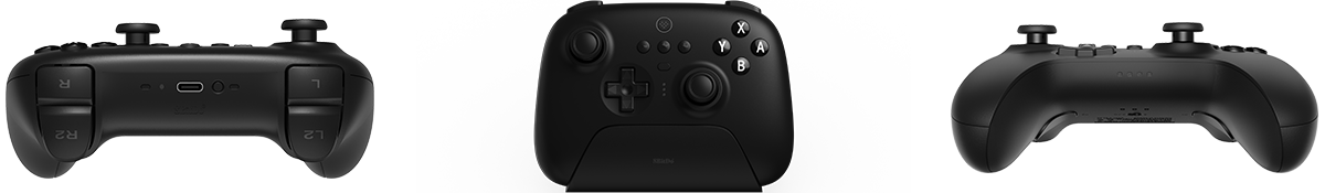 Comprar Mando Ultimate 8BitDo Negro con Cable para Nintendo Switch/PC  Switch