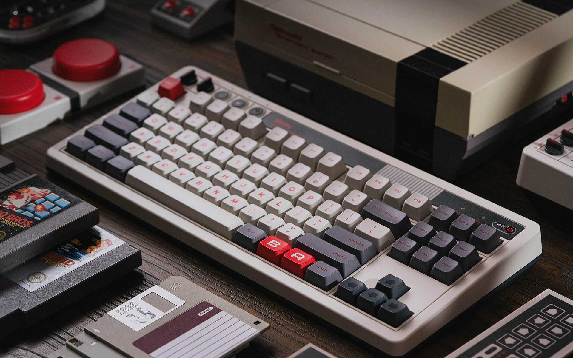 Retro Mechanical Keyboard