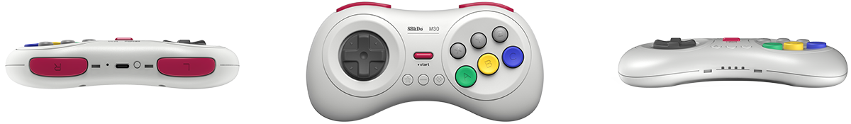 M30 Bluetooth Gamepad-white