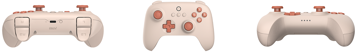  8Bitdo Ultimate C Bluetooth Controller for Switch with 6-axis  Motion Control and Rumble Vibration (Pink) : Video Games