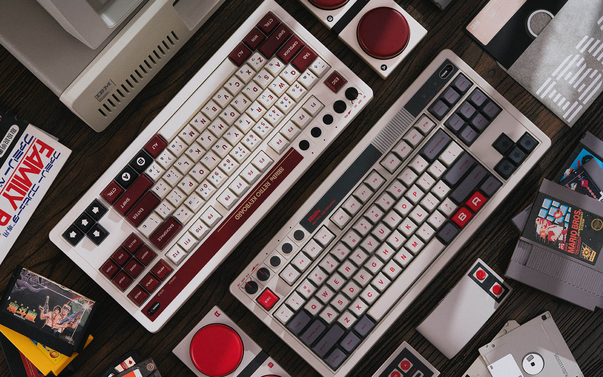 Retro Mechanical Keyboard