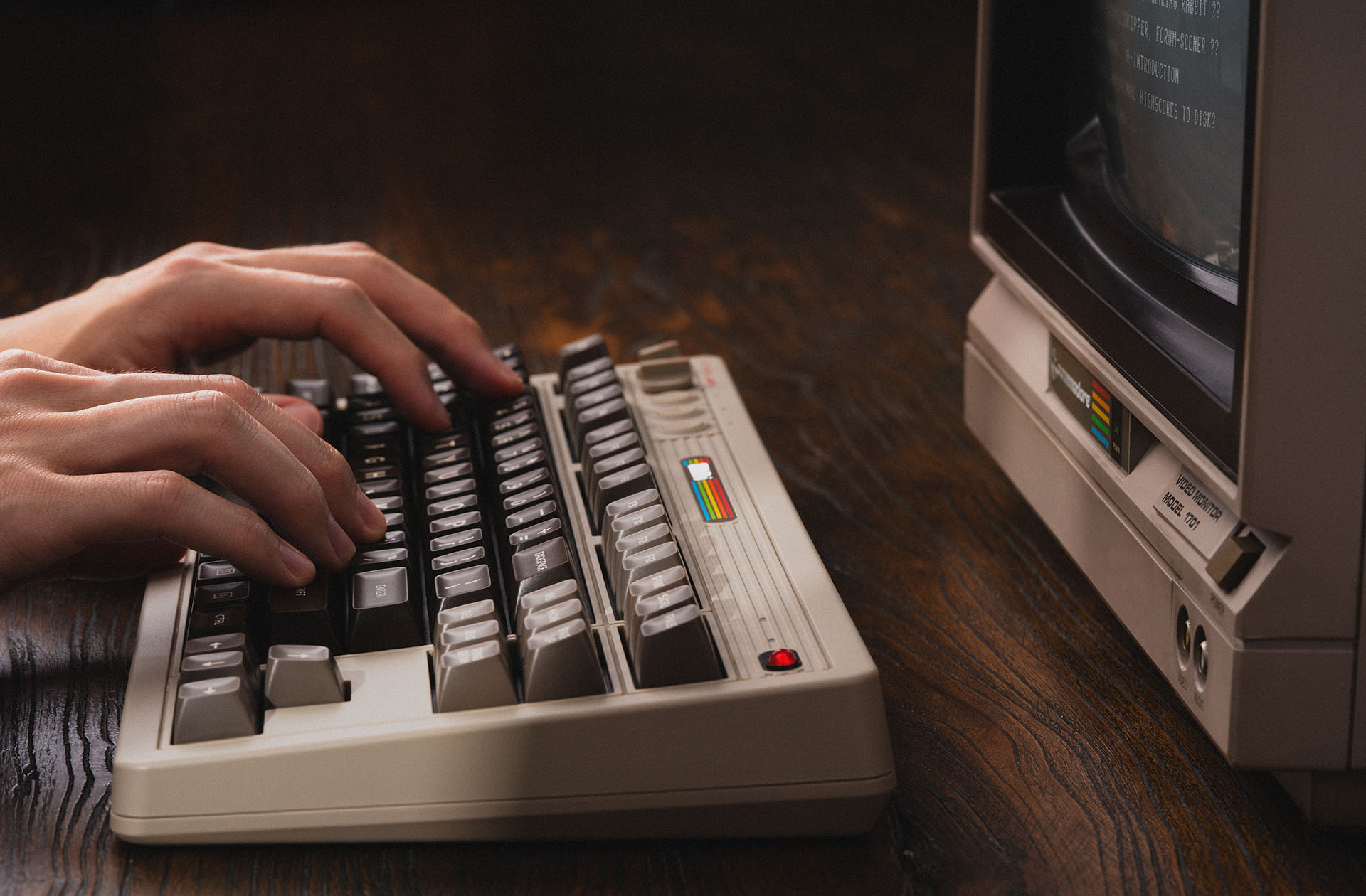 Retro Mechanical Keyboard - C64 Edition