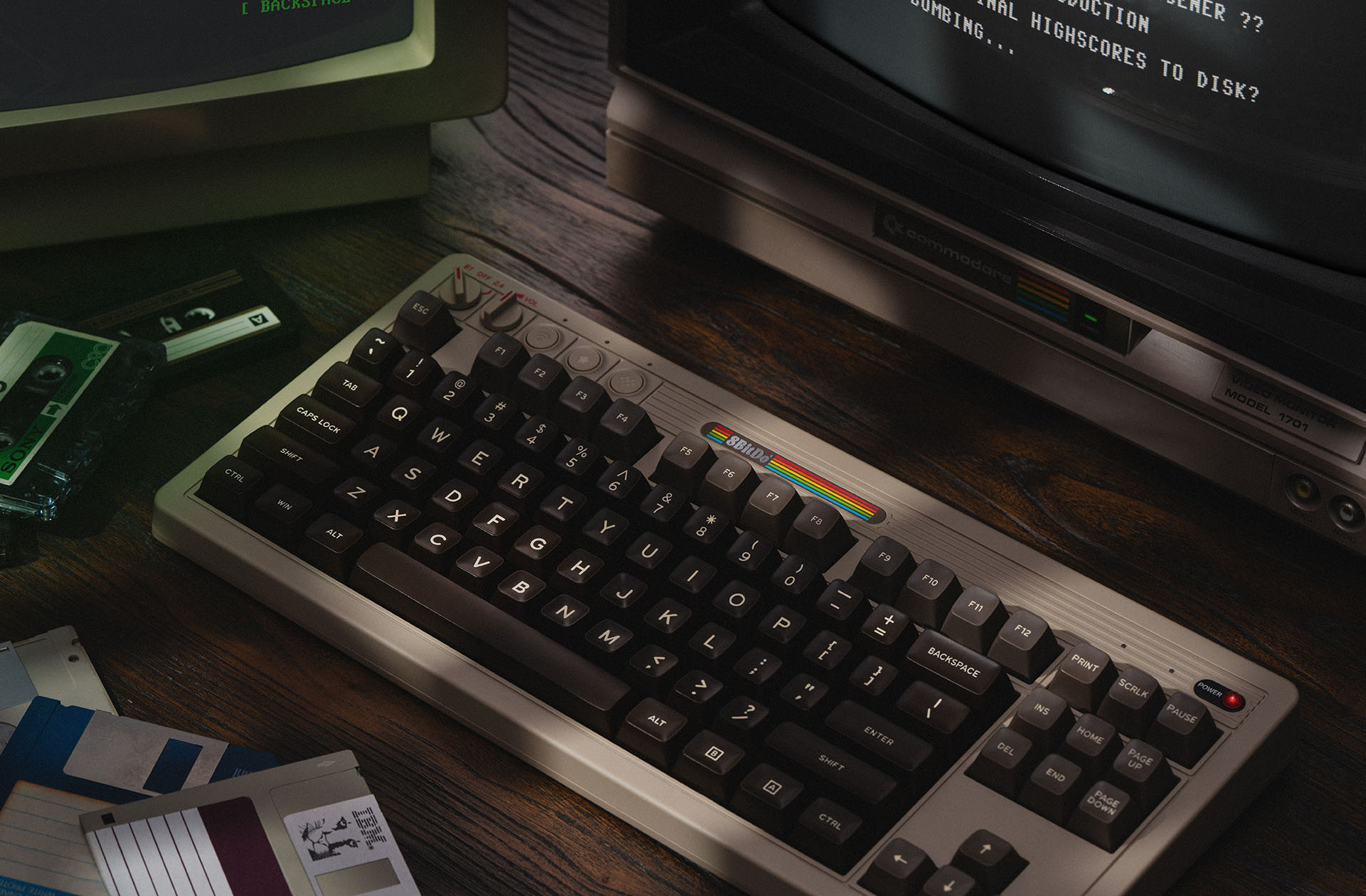 Retro Mechanical Keyboard - C64 Edition