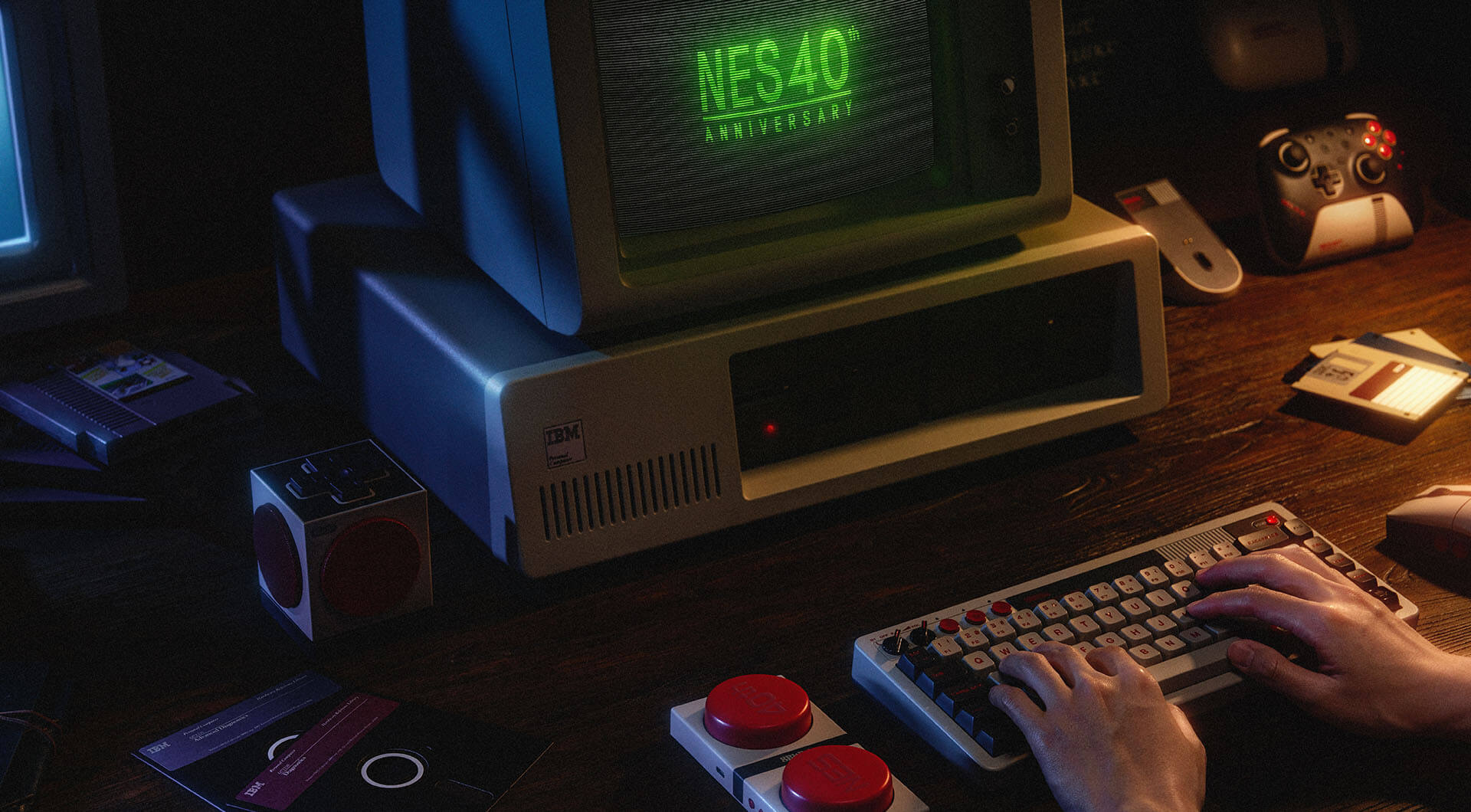 Retro 68 Keyboard - NES 40th Edition