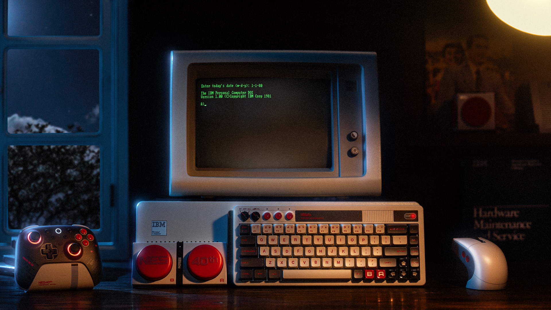 Retro 68 Keyboard - NES 40th Edition