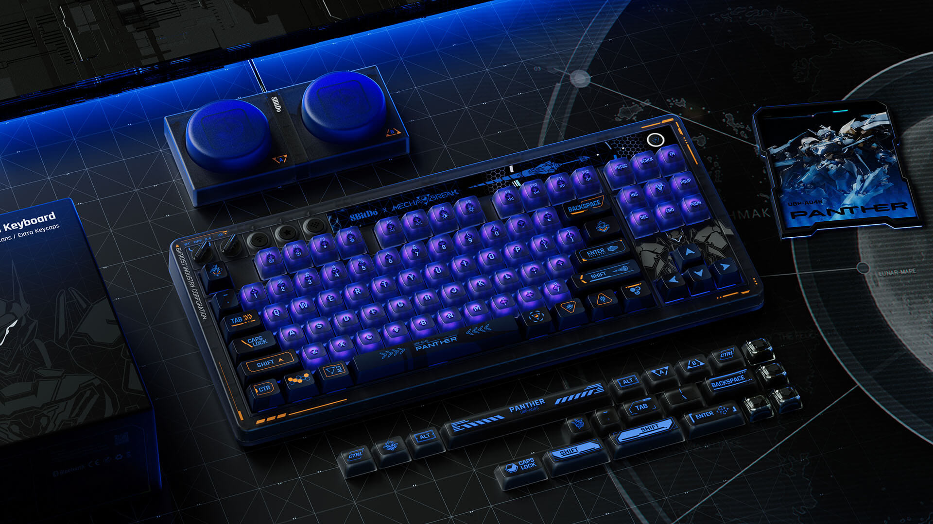 Retro 87 Mechanical Keyboard - Mecha BREAK