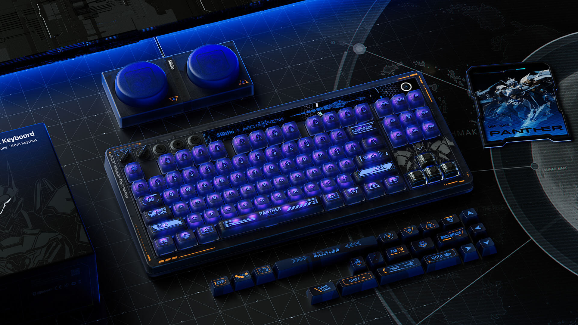 Retro 87 Mechanical Keyboard - Mecha BREAK